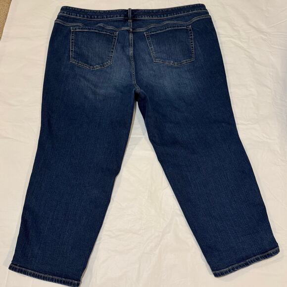 Torrid Women's Straight Leg Jeans - Dark Blue Size 22XS - Picture 4 of 9